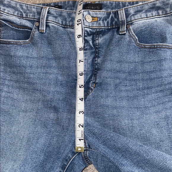 Talbots 10 straight leg jeans high rise women’s pants denim - Picture 7 of 8